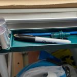 Festool MFT Pencil / Pen Tray with 2 x benchdog holder