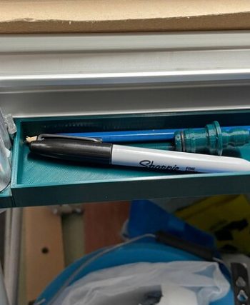 Festool MFT Pencil / Pen Tray with 2 x benchdog holder